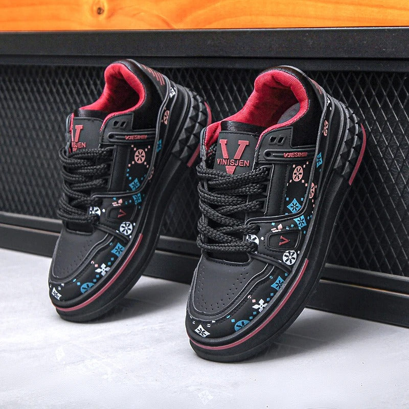 Men’s Mixed-Color Mesh Sneakers – Lightweight, Breathable &amp; Stylish Casual Shoes
