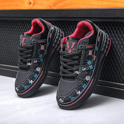 Men’s Mixed-Color Mesh Sneakers – Lightweight, Breathable &amp; Stylish Casual Shoes