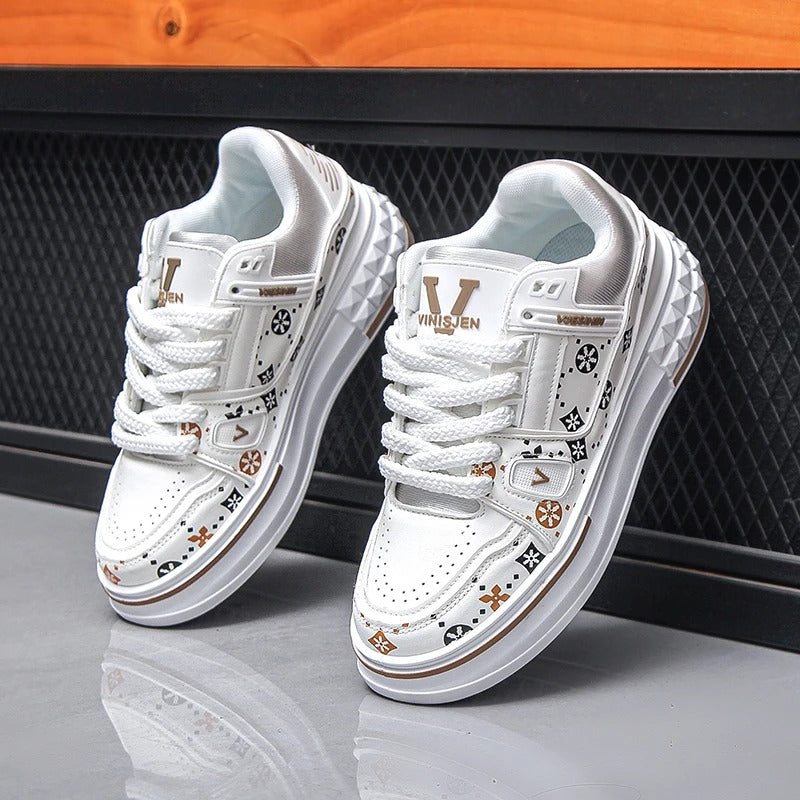 Men’s Mixed-Color Mesh Sneakers – Lightweight, Breathable &amp; Stylish Casual Shoes