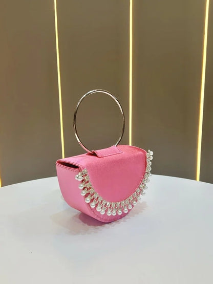 Luxury hand bag with elegant design