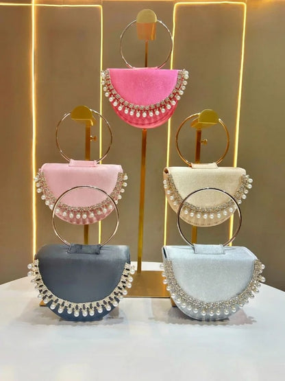 Luxury hand bag with elegant design