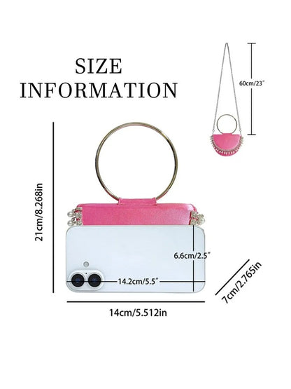Luxury hand bag with elegant design
