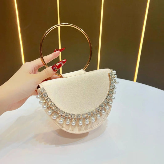 Luxury hand bag with elegant design