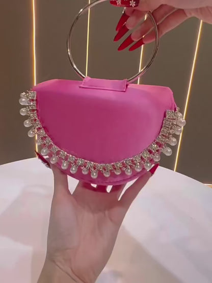 Luxury hand bag with elegant design